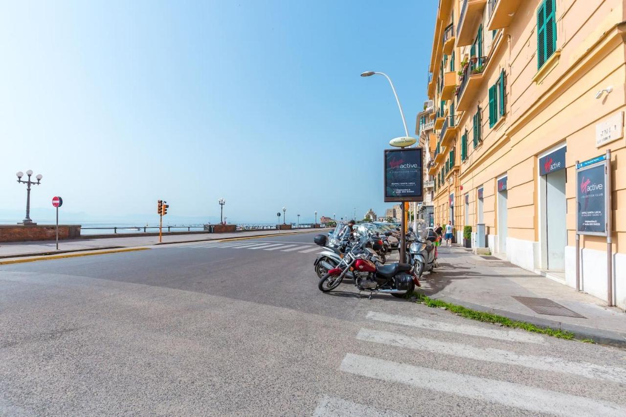 那不勒斯Santa Lucia Sea View别墅 外观 照片