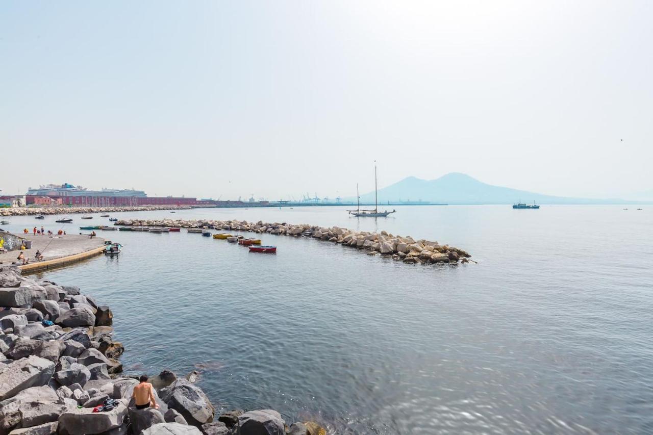 那不勒斯Santa Lucia Sea View别墅 外观 照片